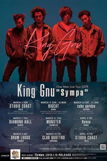 King Gnu One-Man Live Tour 2019 “Sympa" film afişi