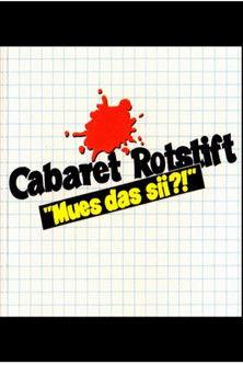 Cabaret Rotstift Mues das sii film afişi