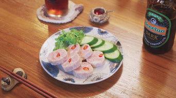 Asian food and alcohol