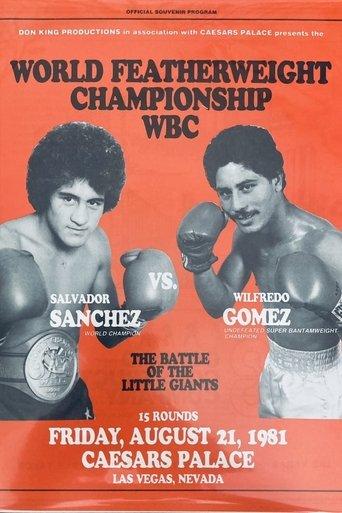 Salvador Sanchez vs. Wilfredo Gomez film afişi