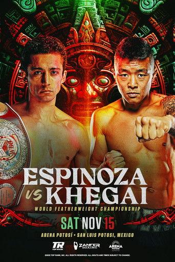 Rafael Espinoza vs. Arnold Khegai film afişi
