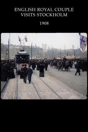 English Royal Couple Visits Stockholm film afişi
