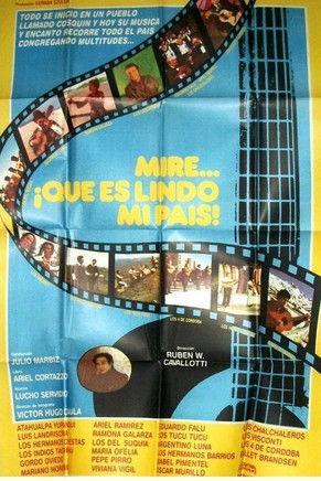 Mire que es lindo mi país film afişi