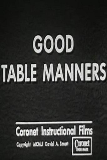 Good Table Manners film afişi