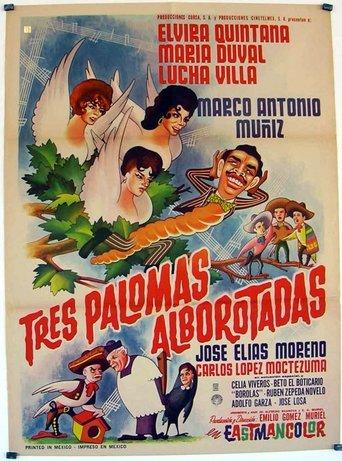Tres palomas alborotadas film afişi