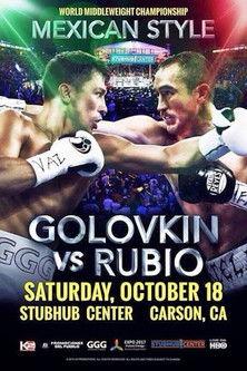 Gennady Golovkin vs. Marco Antonio Rubio film afişi