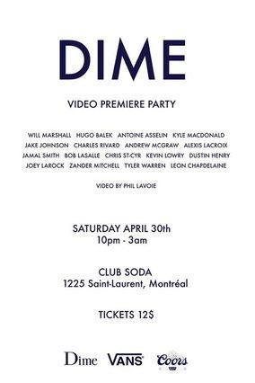 The Dime Video film afişi