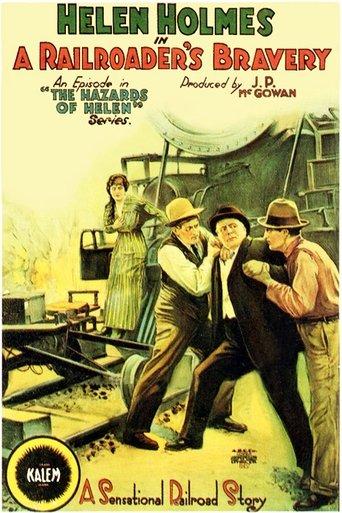 A Railroader's Bravery film afişi