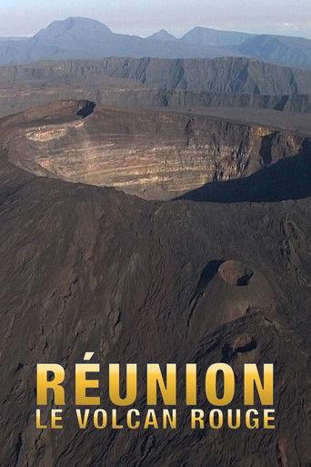 Réunion le volcan rouge film afişi
