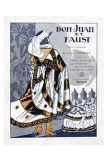 Don Juan et Faust film afişi