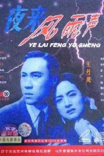 夜来风雨声 film afişi