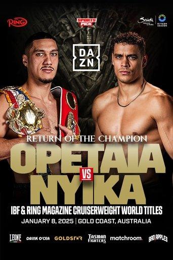 Jai Opetaia vs. David Nyika film afişi