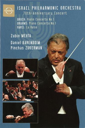 Israel Philharmonic Orchestra 70th Anniversary Concert film afişi