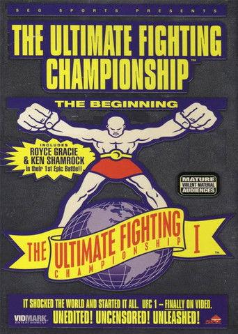 UFC 1: The Beginning film afişi