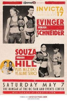 Invicta FC 17: Evinger vs. Schneider film afişi