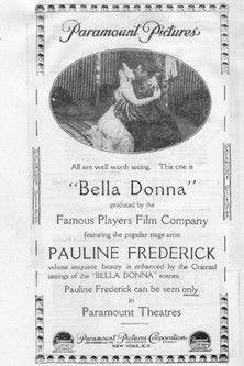 Bella Donna film afişi