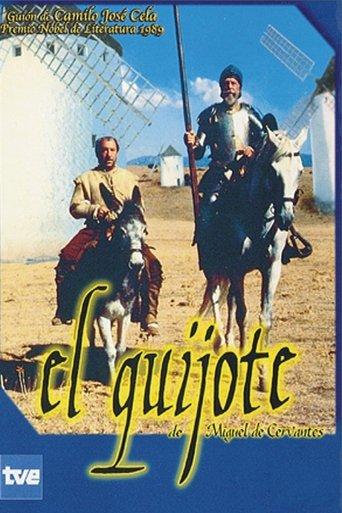 El Quijote de Miguel de Cervantes film afişi