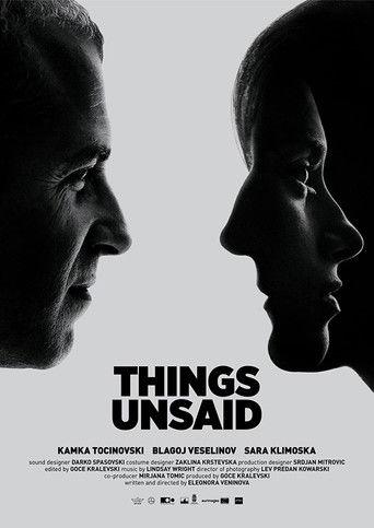 Things Unsaid film afişi