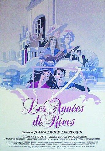 Les années de rêves film afişi