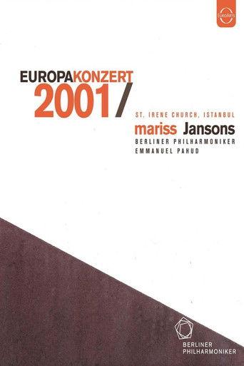 Europakonzert 2001 from Istanbul film afişi