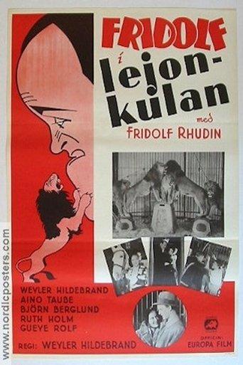 Fridolf i lejonkulan film afişi