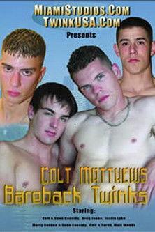 Colt Matthews' Bareback Twinks film afişi