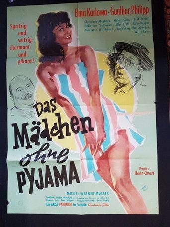 Das Mädchen ohne Pyjama film afişi
