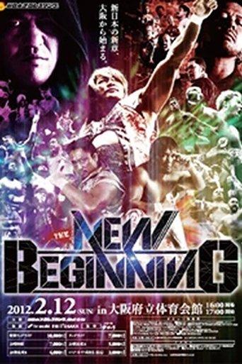 NJPW The New Beginning 2012 film afişi