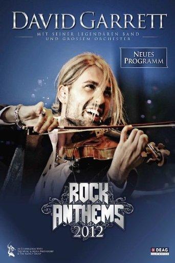 David Garrett - Rock Symphonies - Tourposter - Hannover 2012 film afişi