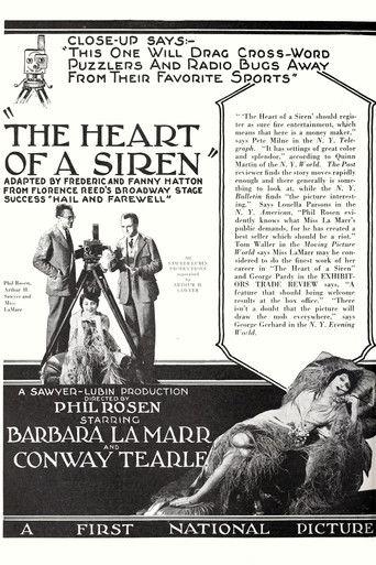 The Heart of a Siren film afişi