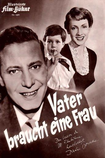 Vater braucht eine Frau film afişi