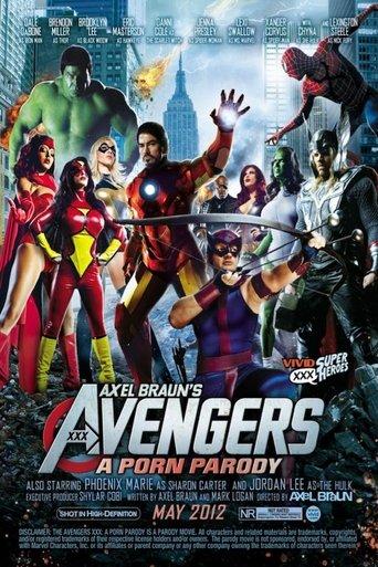 Avengers XXX: A Porn Parody film afişi