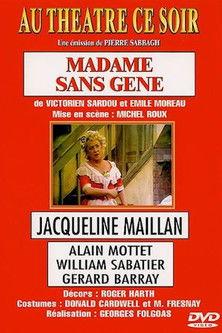 Madame Sans-Gêne film afişi