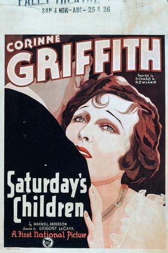 Saturday's Children film afişi