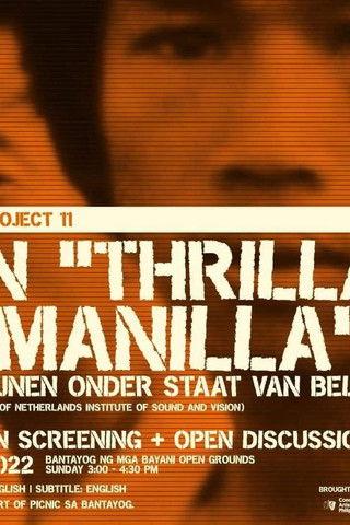 Een Thrilla in Manila: De Filipijnen Onder Staat Van Beleg film afişi
