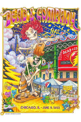 Dead & Company: 2023-06-09 Wrigley Field, Chicago, IL, USA film afişi