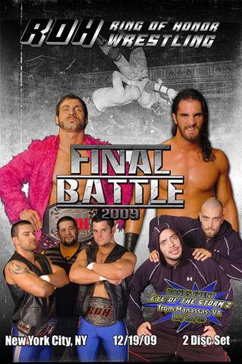 ROH: Final Battle 2009 film afişi