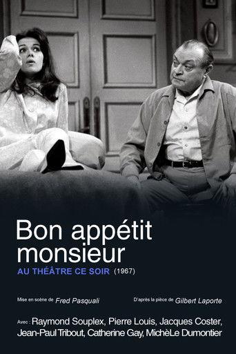 Bon appétit monsieur film afişi