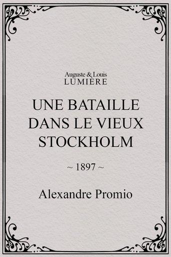 Une bataille dans le vieux Stockholm film afişi