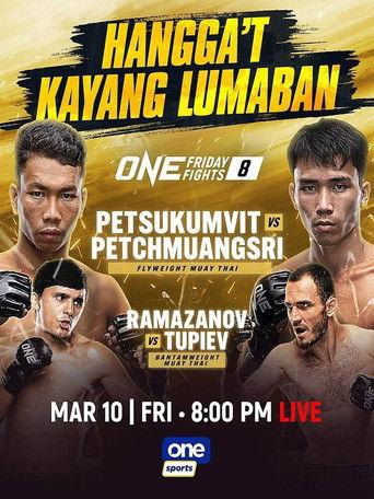 ONE Friday Fights 8: Petsukumvit vs. Petchmuangsri film afişi