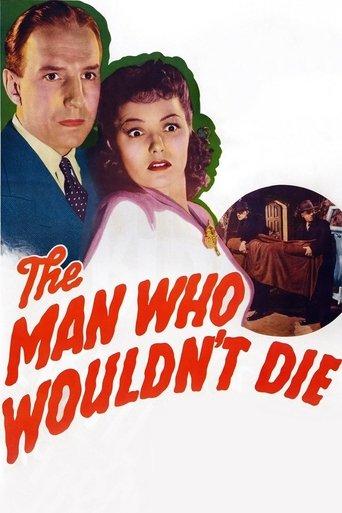 The Man Who Wouldn't Die film afişi