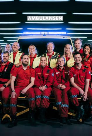 Ambulansen dizi afişi