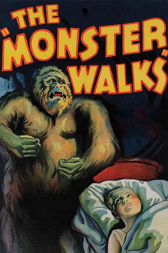 The Monster Walks film afişi