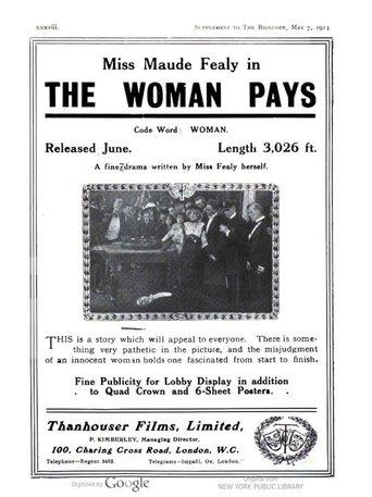 The Woman Pays film afişi