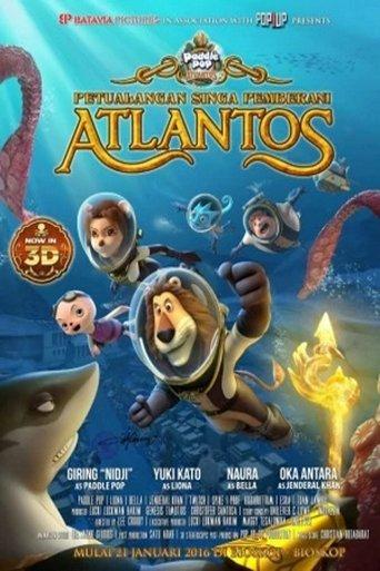 Petualangan Singa Pemberani Atlantos film afişi