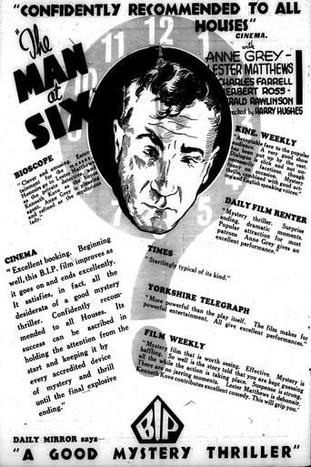 The Man at Six film afişi