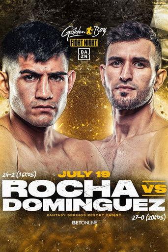 Alexis Rocha vs. Santiago Dominguez film afişi