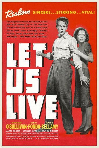 Let Us Live film afişi