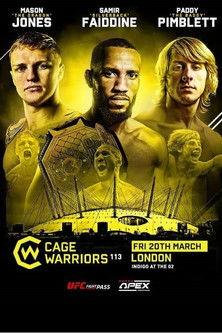 Cage Warriors 113: Fabinski vs. Stewart film afişi