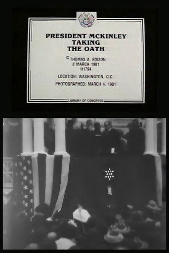 President McKinley Taking the Oath film afişi
